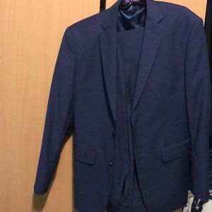 Navy blue Men Suit